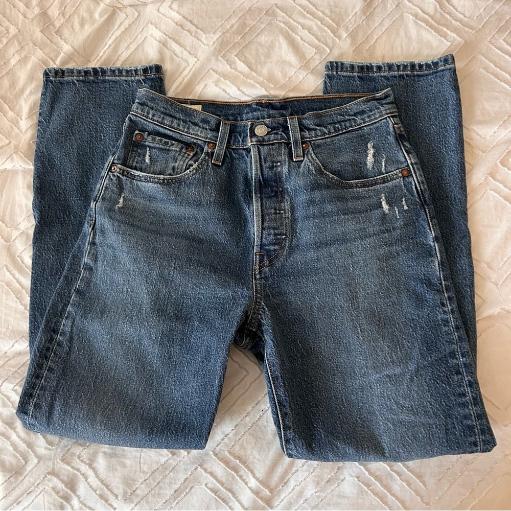 Levi’s Dark Wash 501 Jeans